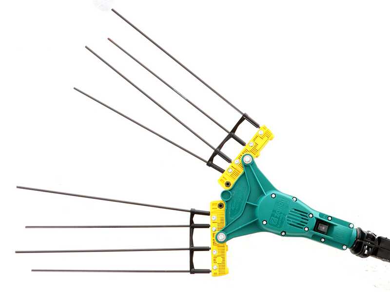 Zanon Falcon AL 200/F - Abbacchiatore elettrico a batteria - 170 - 250 cm - Asta telescopica