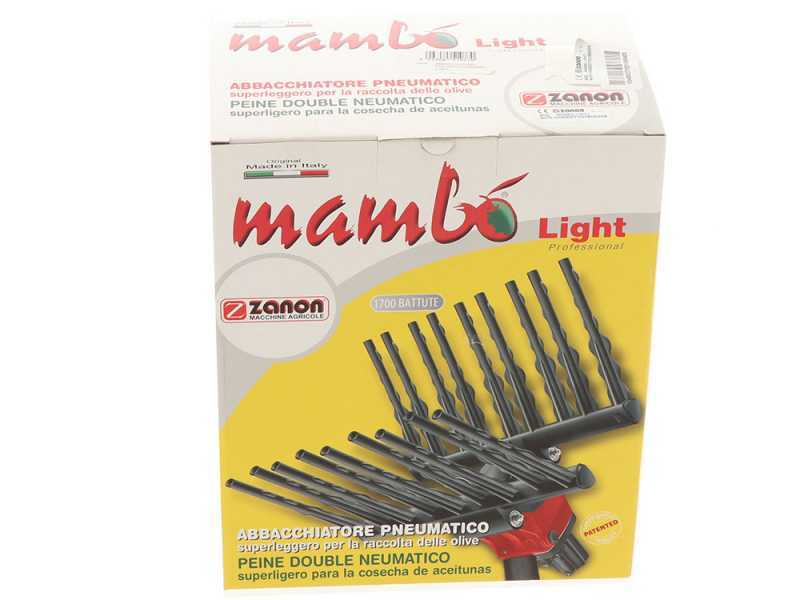 Zanon Mambo Light - Abbacchiatore pneumatico - scuotitore - scuotiolive - 6/8 bar