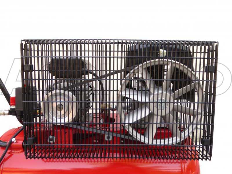 GeoTech-Pro BACP50-8-2 - Compressore aria elettrico a cinghia - Motore 2 HP - 50 litri - potenza 8 bar