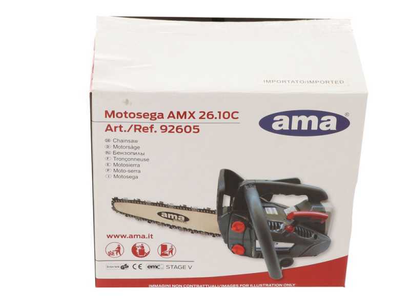 Ama Amx 26.10C - Motosega a scoppio da potatura - Lama Carving da 25cm