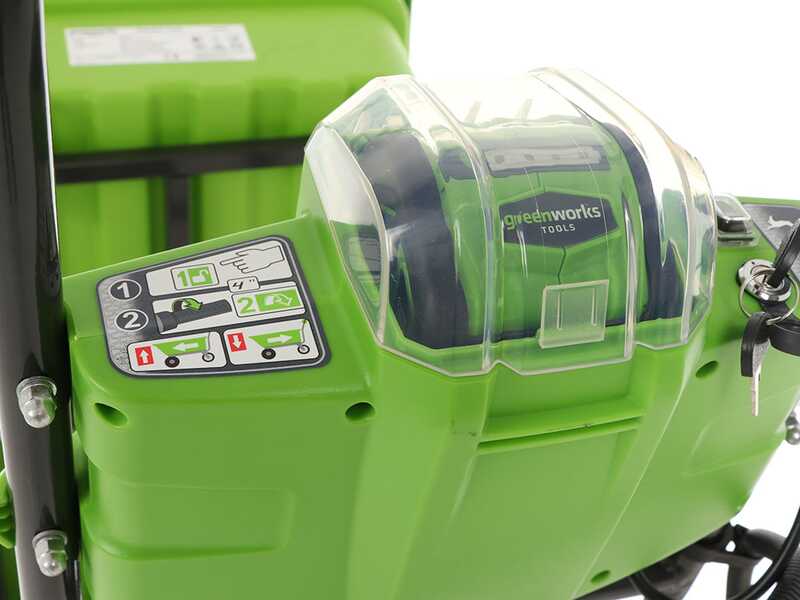 Greenworks G40GC Garden Cart - Carriola elettrica a batteria 40V 4Ah