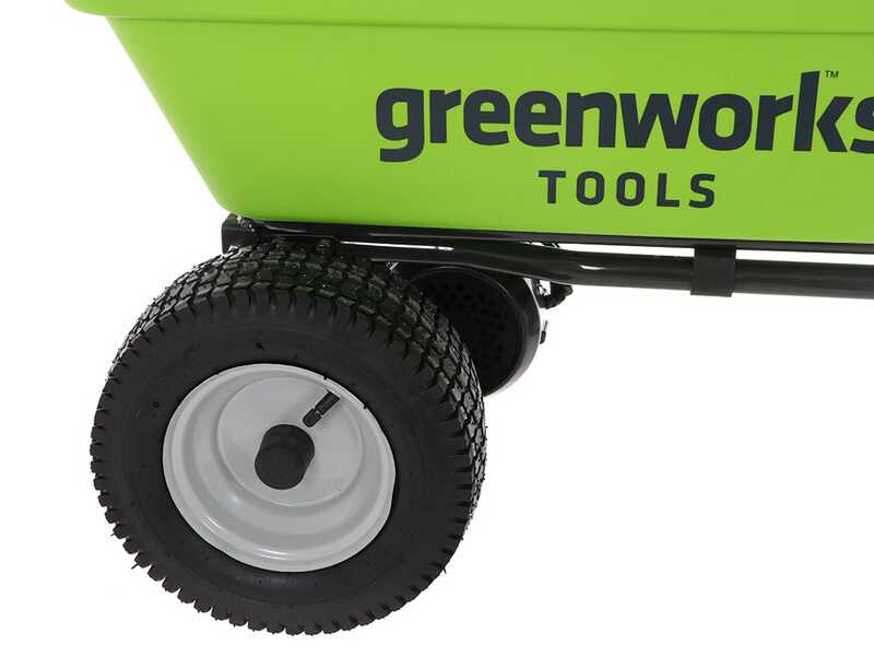Greenworks G40GC Garden Cart - Carriola elettrica a batteria 40V 4Ah