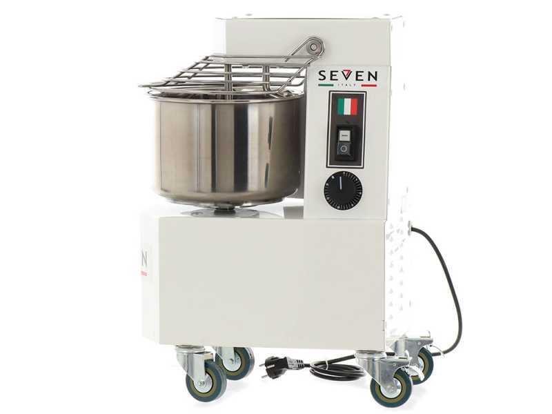 Seven Italy GH 10 - Impastatrice a spirale - 230V - Con ruote e timer