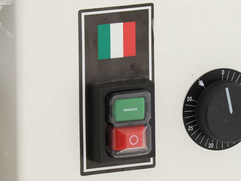 Seven Italy GH 15 - Impastatrice a spirale - 400V - Con ruote e timer