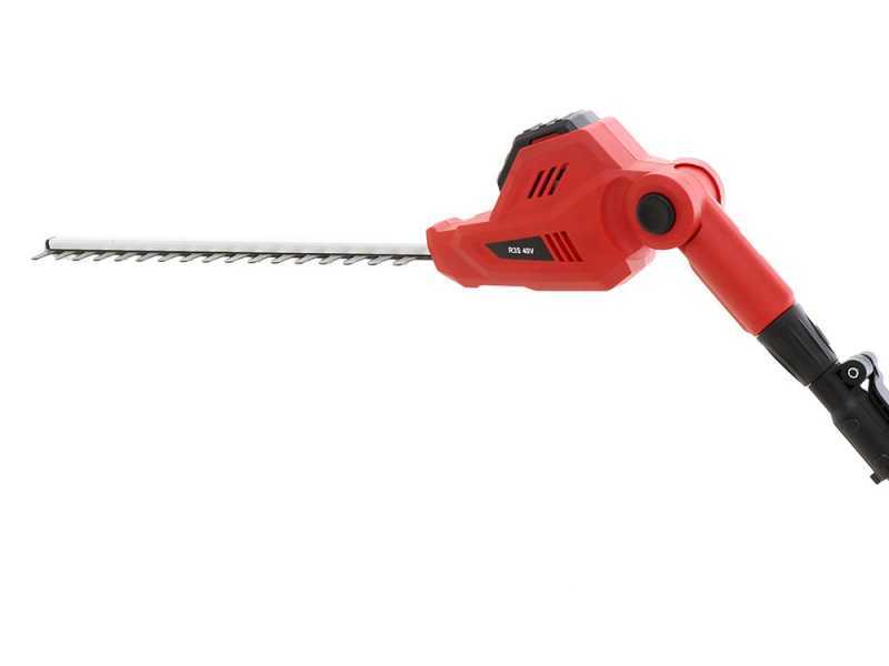 Blue Bird R3S - Tagliasiepi su asta di prolunga telescopica elettrico a batteria 40V/2,5Ah