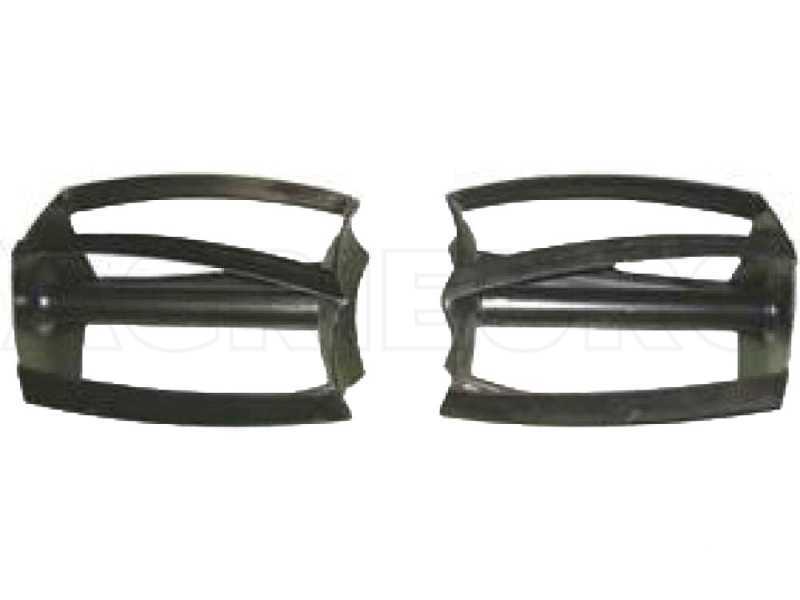 Accessorio coppia rulli tagliaerba mm 900x300 con attacco esagono interno 27 mm