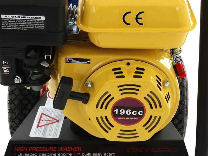 Idropulitrice con motore a benzina a scoppio Lavor Independent 2800 - 200 bar