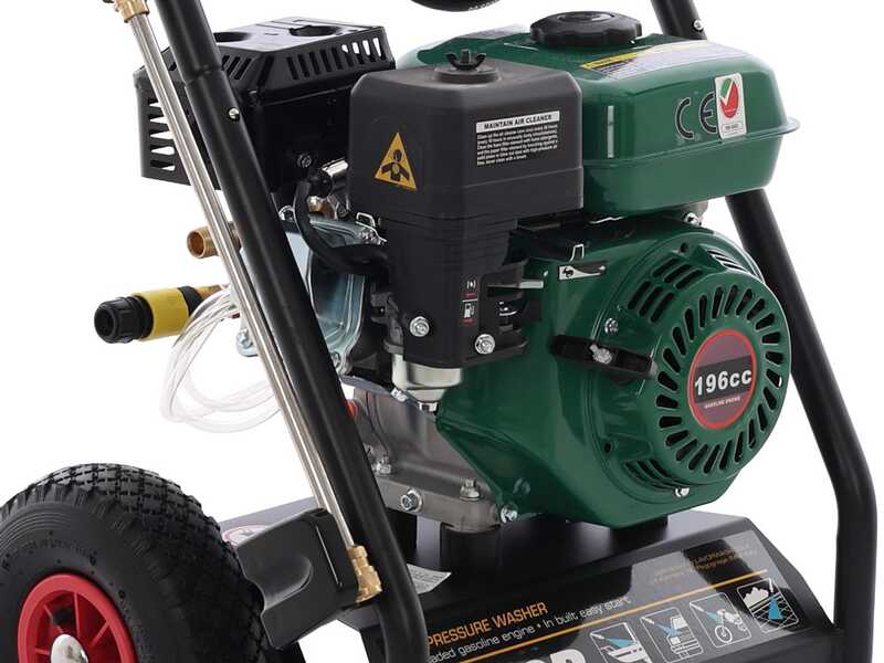 Lavor Independent 2800 - Idropulitrice a scoppio  - 200 bar - 690 l/h - motore a benzina Lavor 200 cc