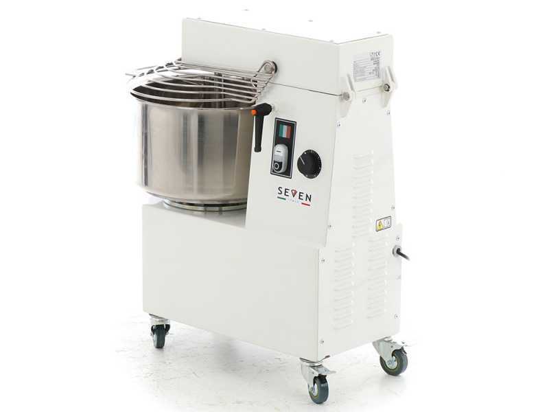 Seven Italy GHR 20 - Impastatrice a spirale - 230V - Con ruote e timer