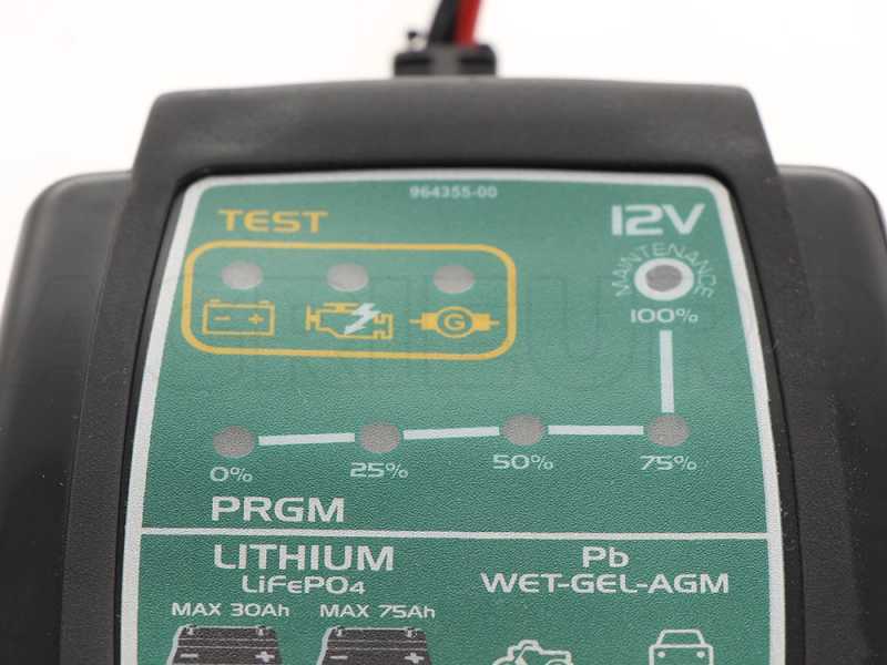 Caricabatterie automatico e mantenitore di carica DECA SM C36LT CANBUS - batterie fino a 75Ah