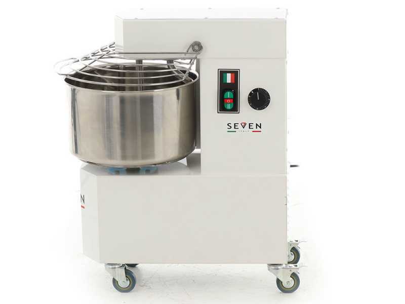 Seven Italy GH 30 2V - Impastatrice a spirale - 230V - Con ruote e timer - 2 Velocit&agrave;