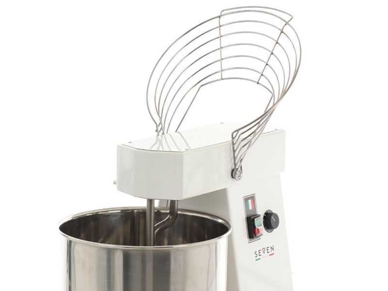 Seven Italy GH 30 - Impastatrice a spirale - 400V - Con ruote e timer