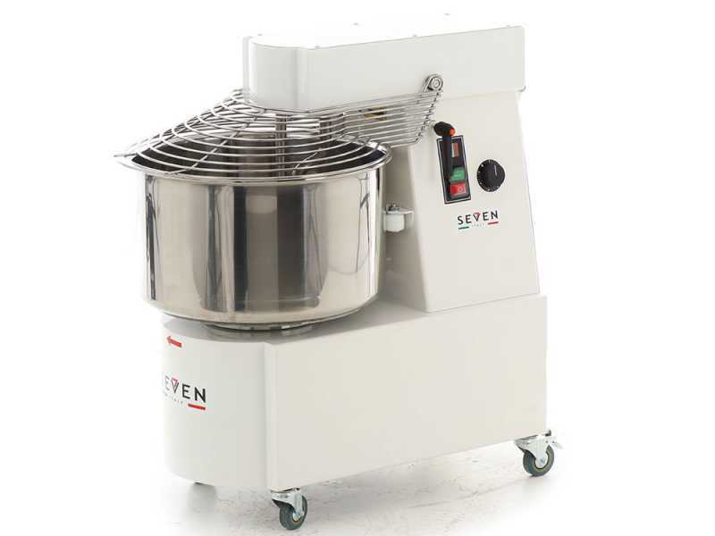 Seven Italy GHR 40 - Impastatrice a spirale - 230V - Con ruote e timer