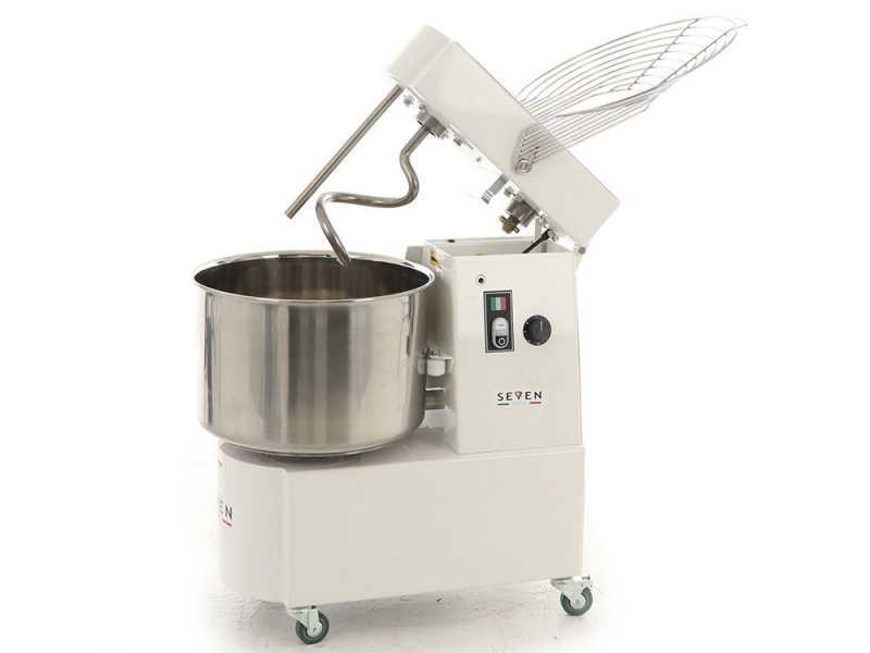 Seven Italy GHR 50 - Impastatrice a spirale - 230V - Con ruote e Timer