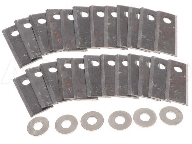 Kit 24 martelli sminuzzatori di ricambio per Biotrituratori Monster e Super Monster Ceccato