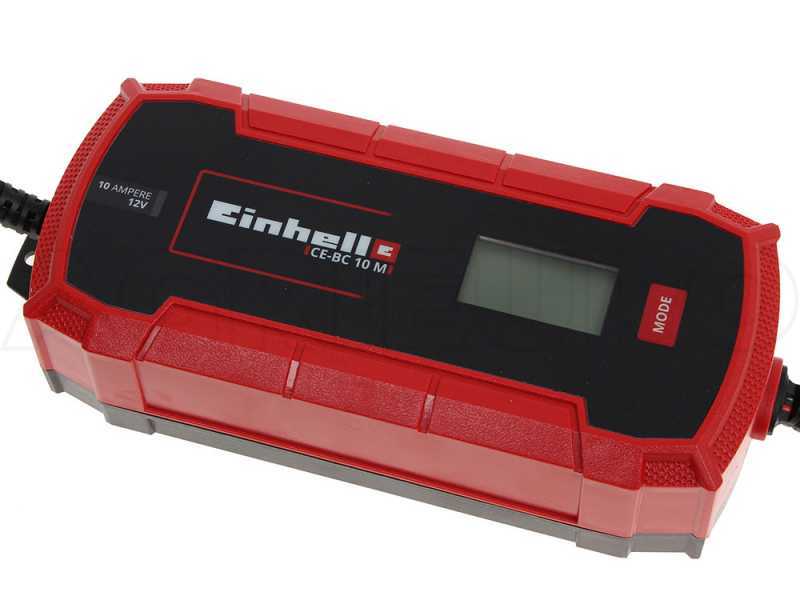 Einhell CE-BC 10 M - Caricabatterie automatico auto - 12V - batterie auto e moto fino a 200A
