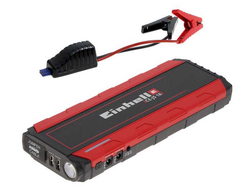Einhell CE-JS 18 - Avviatore portatile multifunzione - starter da 12 V - power bank