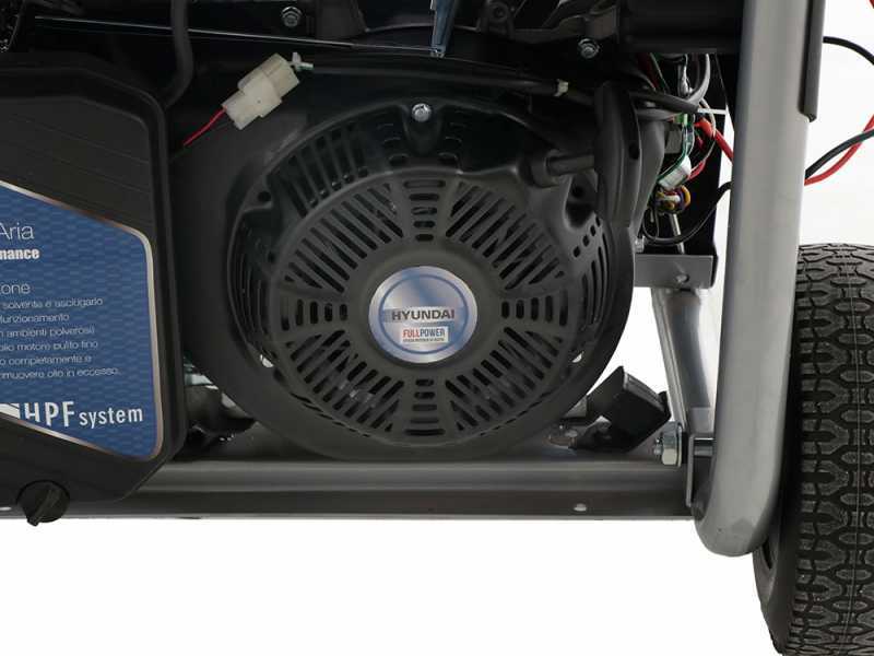 Hyundai LS6875EFP - Generatore di corrente carrellato con AVR 5.5 kW - Continua 5 kW Full-Power