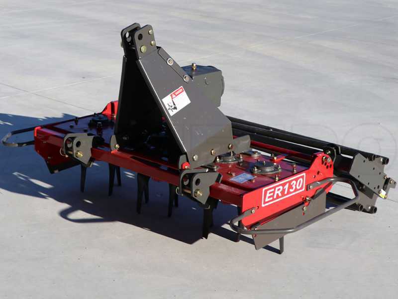 GeoTech-Pro ER 130 - Erpice rotante - Larghezza di lavoro 130 cm - 12 lame - Serie leggera