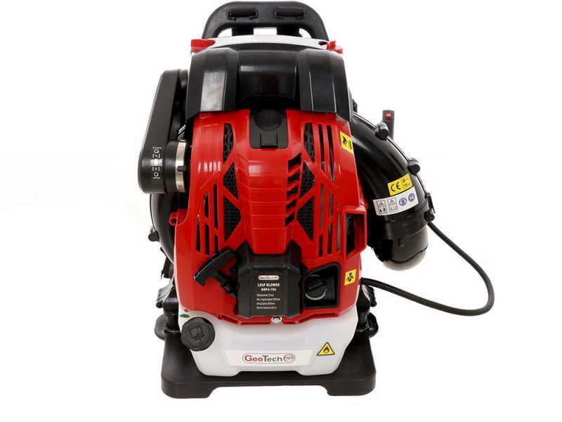 GeoTech-Pro BBP4-760 - Soffiatore a scoppio a zaino motore 4 tempi