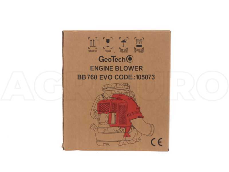GeoTech BB760EVO - Soffiatore a scoppio a zaino motore 2 tempi