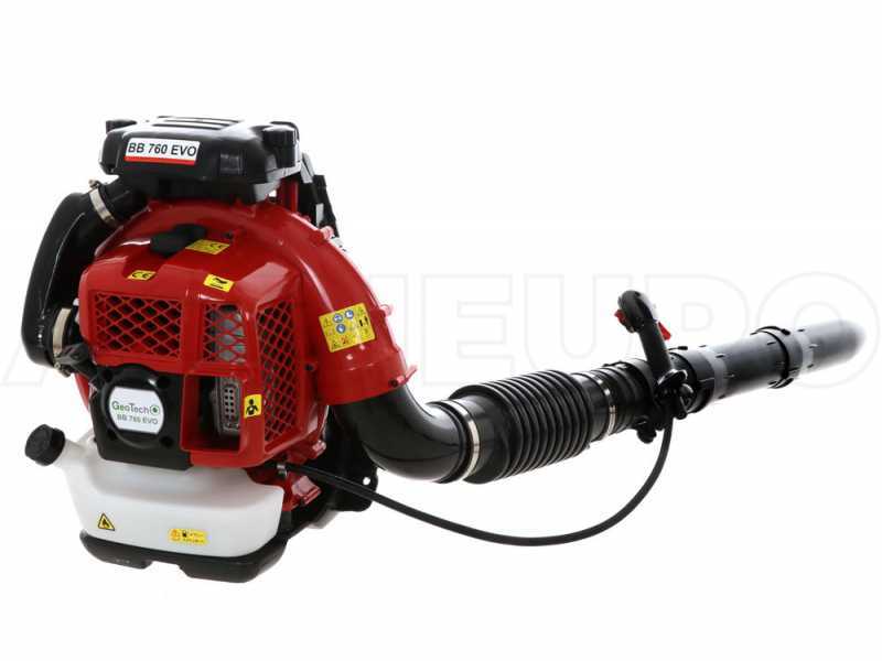 GeoTech BB760EVO - Soffiatore a scoppio a zaino motore 2 tempi