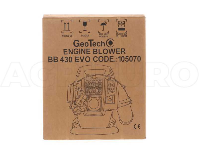 Geotech BB430EVO - Soffiatore a scoppio a zaino motore 2 tempi