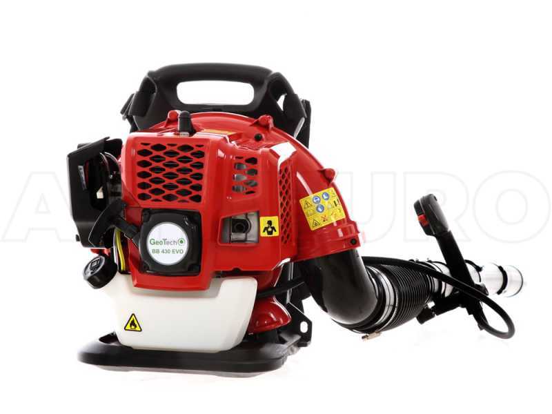 Geotech BB430EVO - Soffiatore a scoppio a zaino motore 2 tempi