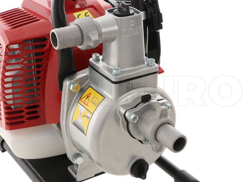GeoTech WP240 EVO - Motopompa a scoppio autoadescante - Raccordi da 25 mm
