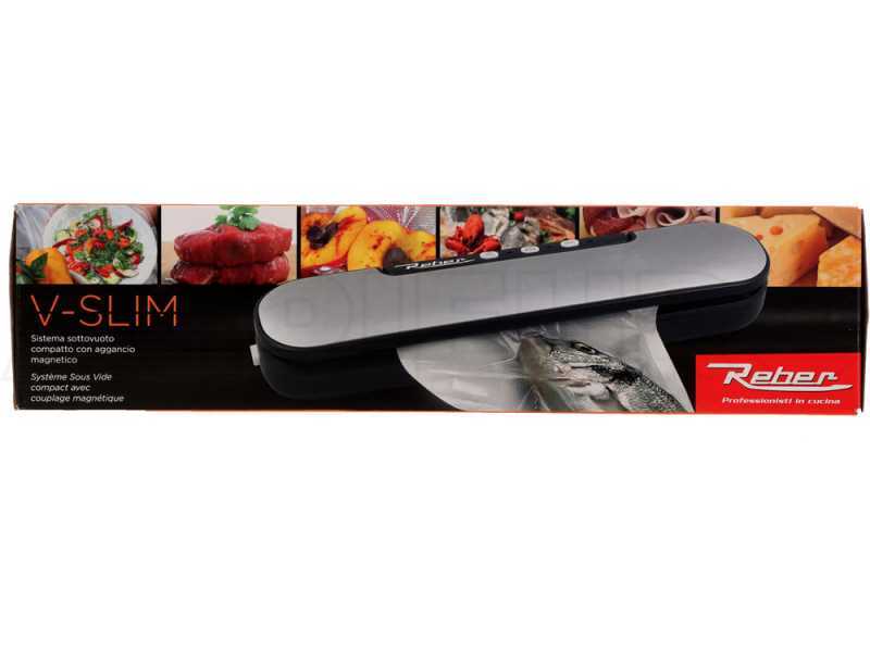 Reber V-SLIM 9350 N - Macchina sottovuoto - Barra saldante da 30cm