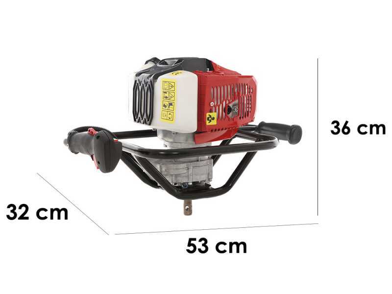 GeoTech EA520 EVO - Mototrivella a miscela 2 tempi - Punta non inclusa