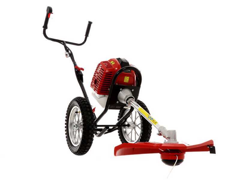 GeoTech-Pro WBC-P 540 - Decespugliatore a ruote a miscela a spinta