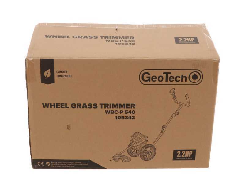 GeoTech WBC-P 540 - Decespugliatore a ruote a miscela a spinta