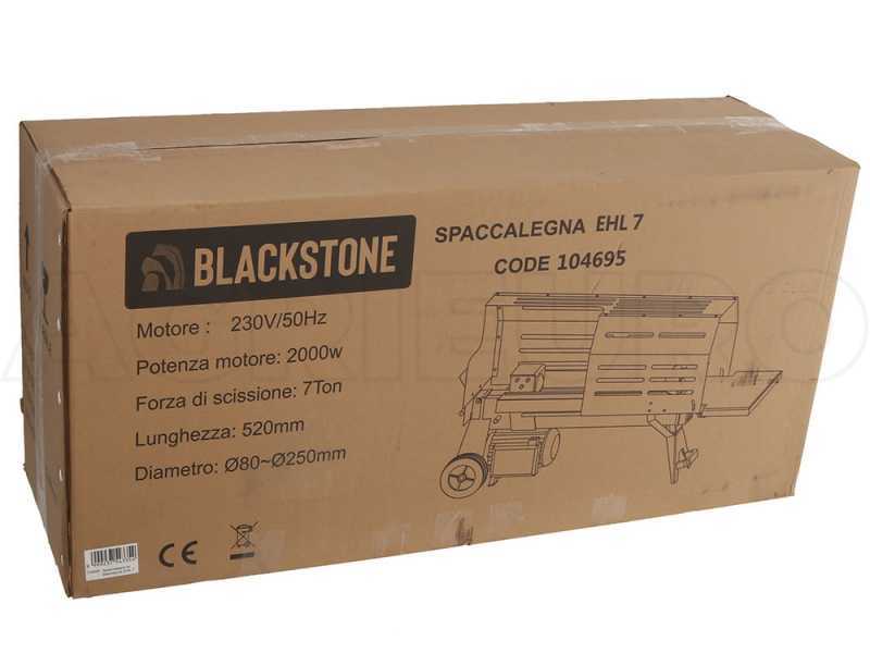 BlackStone EHL 7 - Spaccalegna elettrico - Orizzontale - 230V - Carrellato