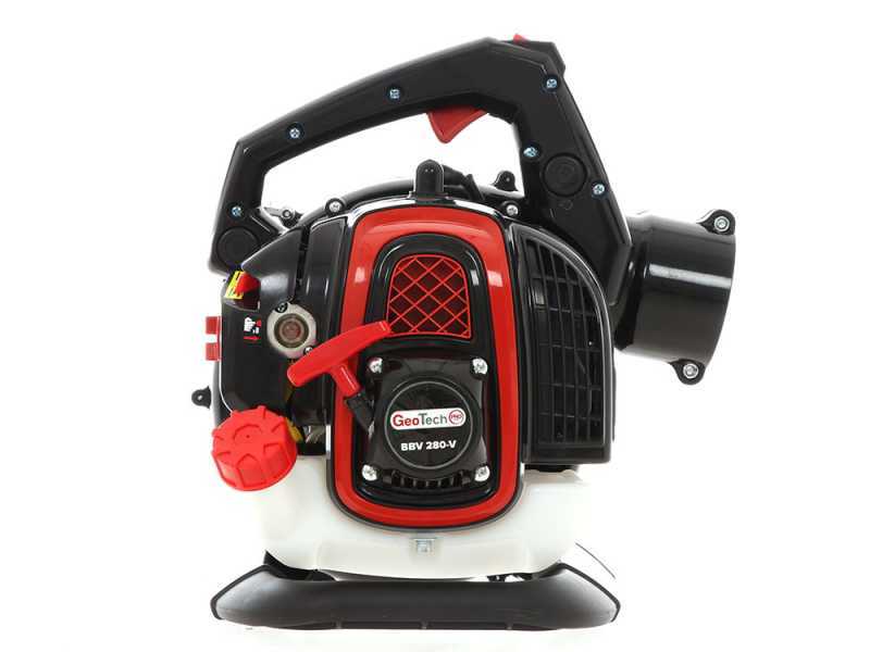 GeoTech-Pro BBV280V - Soffiatore aspiratore a scoppio motore 2 tempi