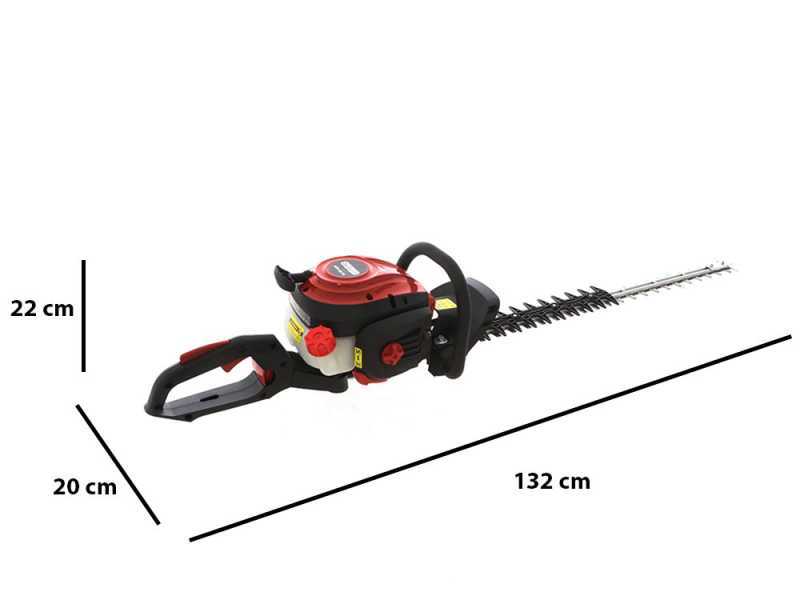 GeoTech-Pro HTP 26-75 - Tagliasiepi a scoppio con lama da 80 cm - 25,4 cc