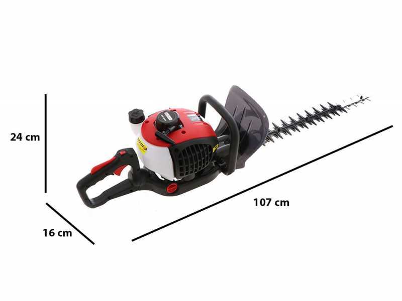 Tagliasiepe con motore a scoppio GeoTech Pro HTP 23-60 con lama da 65 cm