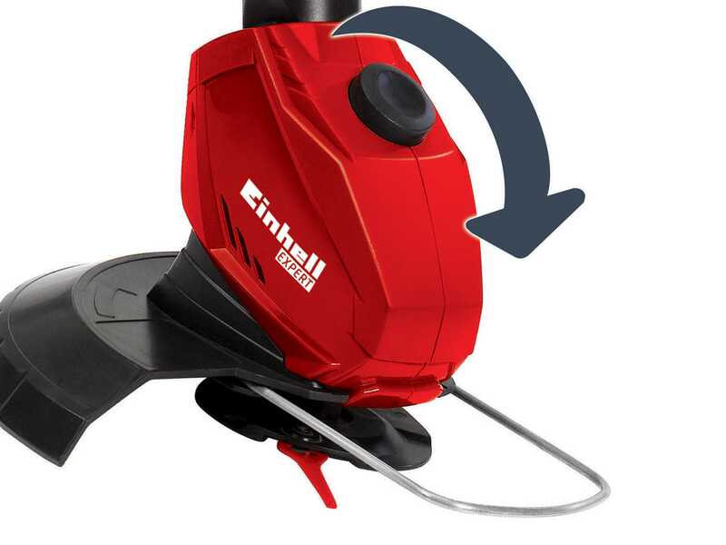 Einhell Tagliabordi A Batteria 18V - Testa Regolabile, 20 Lame Include, Kit Con Batteria - Foto 6