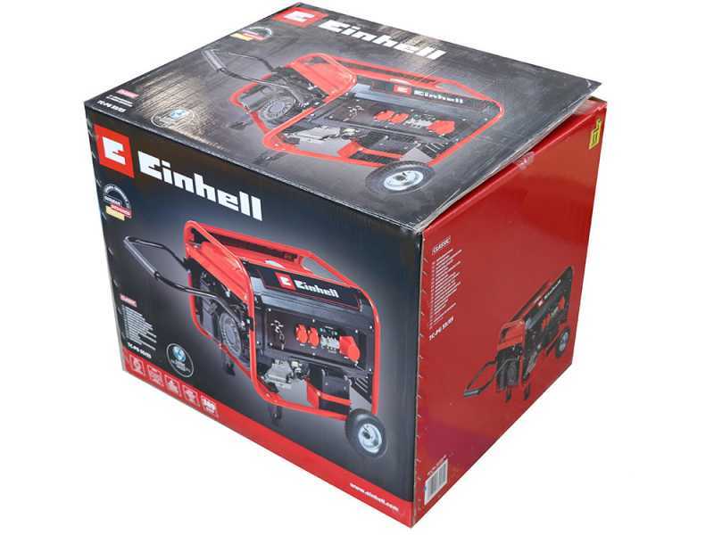 Einhell TC-PG 55/E5 - Generatore di corrente carrellato con AVR 5.5 kW - Continua 3.6 kW Trifase