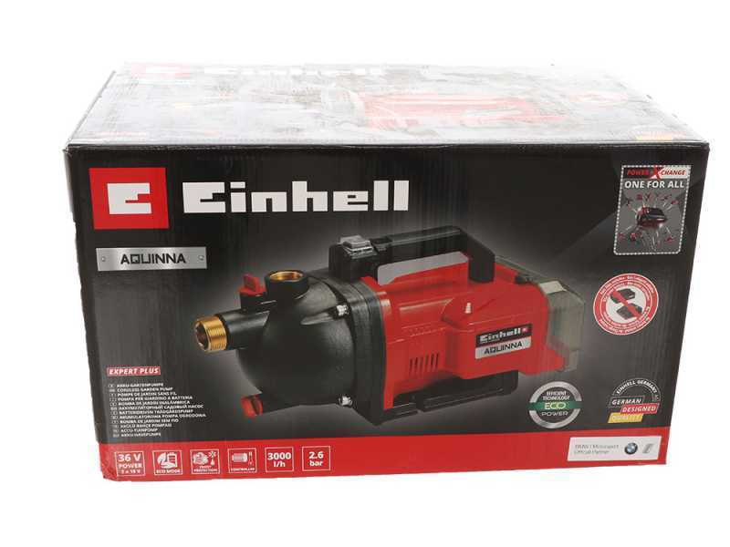 Einhell Aquinna - Pompa autoadescante a batteria - SENZA BATTERIE E CARICABATTERIE