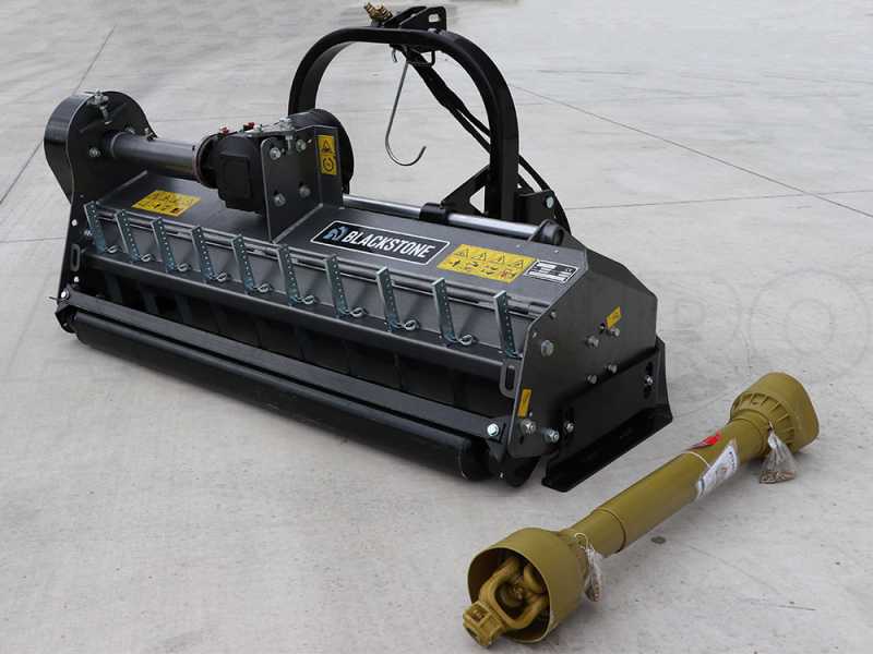 BlackStone BP 150 Hydro - Trinciaerba per trattore - Seria medio-pesante - Spostamento idraulico