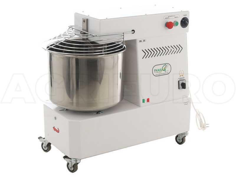 Famag IM 30/230 1 Velocit&agrave; - Impastatrice a spirale 25 Kg