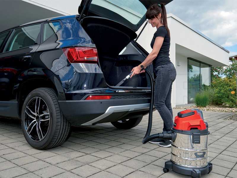Einhell TC-VC 18/20 Li - Aspirasolidi e liquidi a batteria - SENZA BATTERIE E CARICABATTERIE