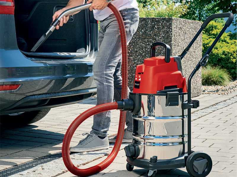 Einhell TE-VC 36/30 Li - Aspirasolidi e liquidi a batteria - 2x 18V 4Ah