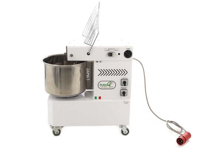 Famag IM 15/400 New 2 Velocit&agrave; - Impastatrice a spirale 12 Kg trifase