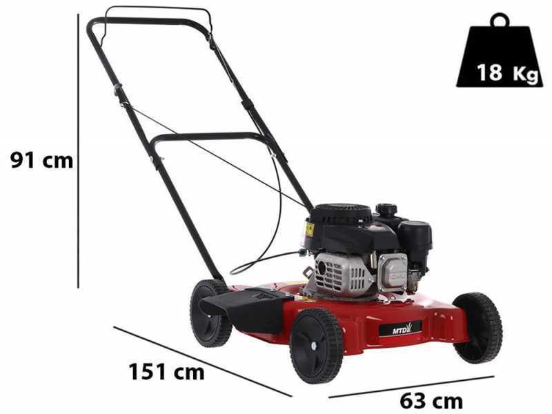 MTD Smart 51 BO - Tagliaerba a scoppio - Motore ThorX 35 OHV