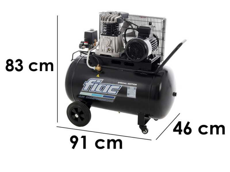 Compressore aria trifase elettrico a cinghia - FIAC AB 100/348 TC - Special Edition