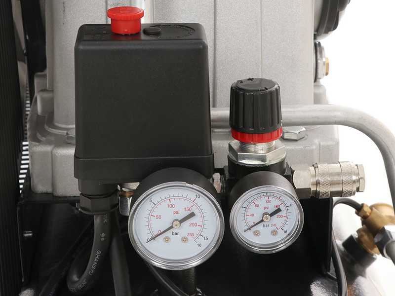 FIAC AB 150/415 MC - Compressore aria elettrico monofase a cinghia - Motore 3 HP - 100 lt