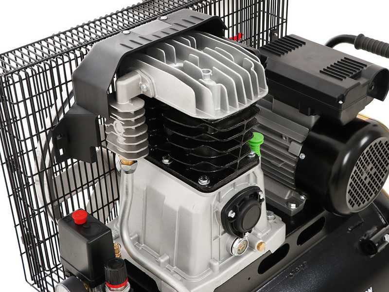 FIAC AB 150/415 MC - Compressore aria elettrico monofase a cinghia - Motore 3 HP - 100 lt