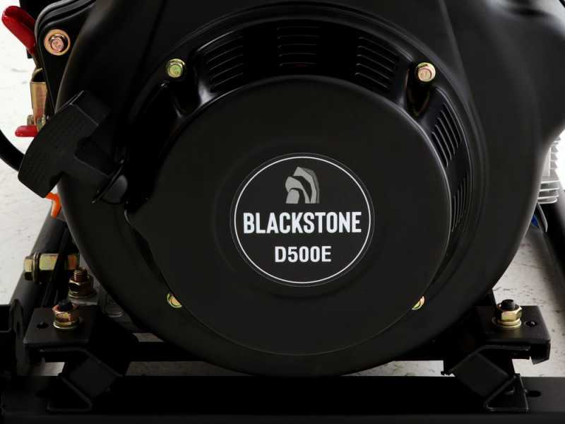BlackStone OFB 8500 D-ES - Generatore di corrente diesel con AVR 6.3 kW - Continua 6.0 kW Monofase